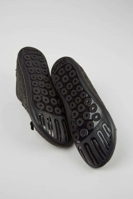 Exclusive Camper AU Peu Gray Wool And Viscose Shoes For Women