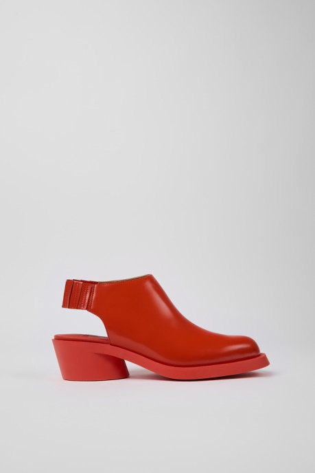 Exclusive Camper AU Bonnie Red Leather Heels For Women