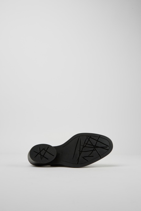 Camper AU Design Bonnie Black Leather Heels For Women