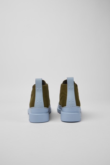 Camper AU Brutus Green Blue And Black Shoes For Women New Arrivals