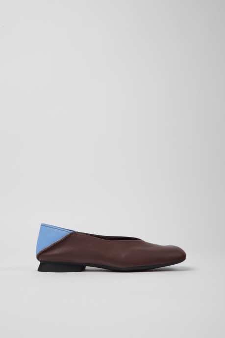Casi Myra Burgundy And Blue Ballerina Flats For Women Camper AU New Arrivals