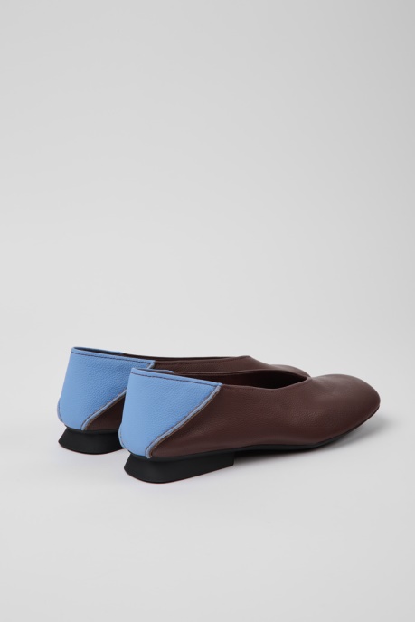 Casi Myra Burgundy And Blue Ballerina Flats For Women Camper AU New Arrivals