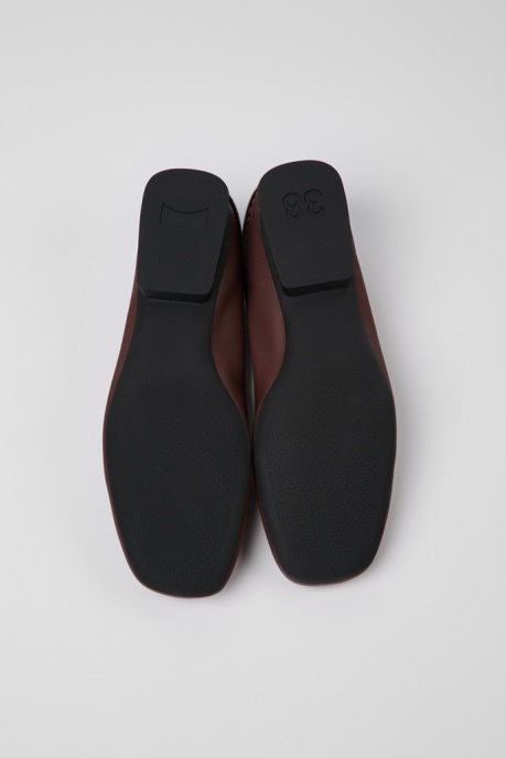 Casi Myra Burgundy And Blue Ballerina Flats For Women Camper AU New Arrivals