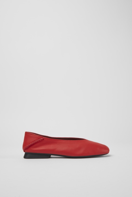 Design Casi Myra Red Ballerinas For Women Camper AU