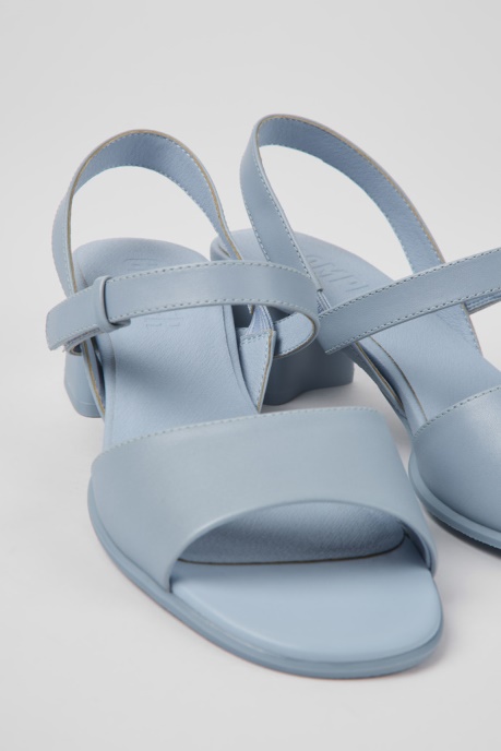 Camper AU Design Katie Blue Leather Sandals For Women
