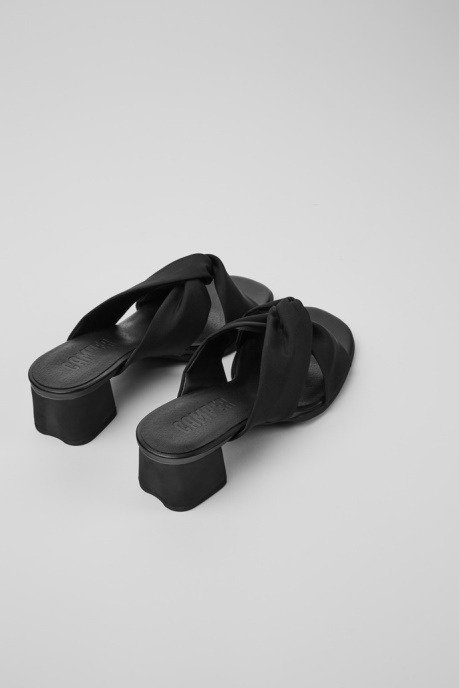 Design Katie Black Recycled Pet Sandals For Women Camper AU
