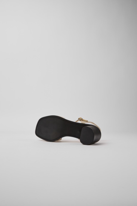 Meda Beige Recycled Hemp And Cotton Sandals For Women Exclusive Camper AU