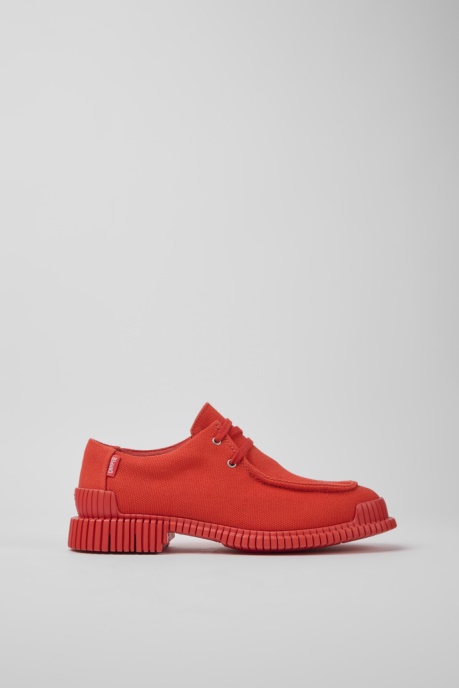 Design Pix Red Recycled Cotton Shoes For Women Camper AU