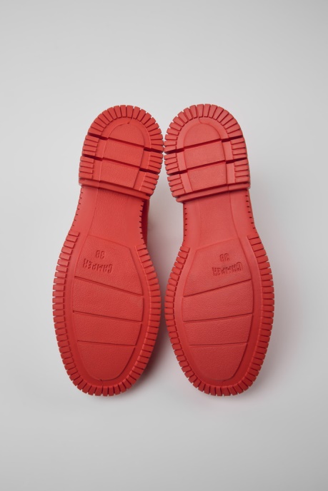 Design Pix Red Recycled Cotton Shoes For Women Camper AU