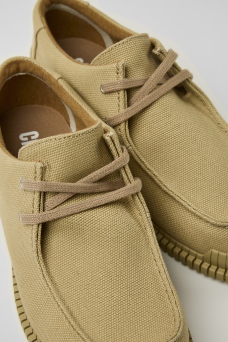 Pix Beige Recycled Cotton Shoes For Women Exclusive Camper AU