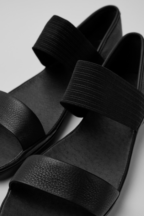 Camper AU Right Black Sandals For Women New Arrivals
