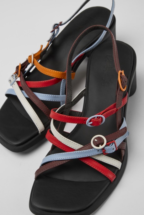 Camper AU Twins Multicolored Sandals For Women New Arrivals