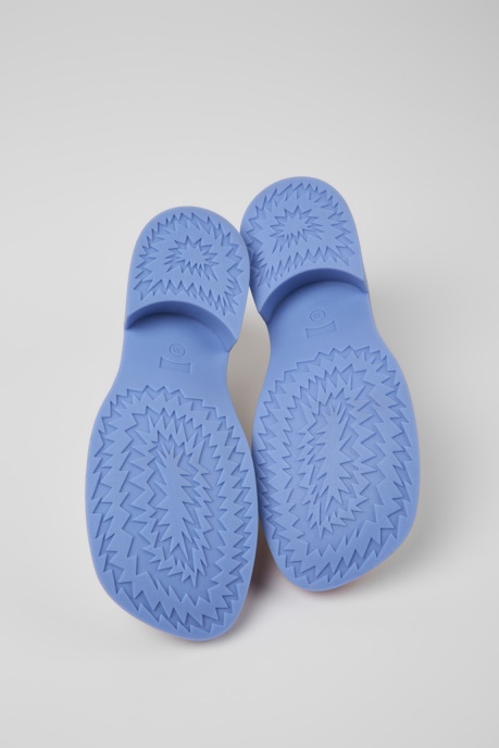 Taylor White And Red Leather Loafers For Women Camper AU New Arrivals