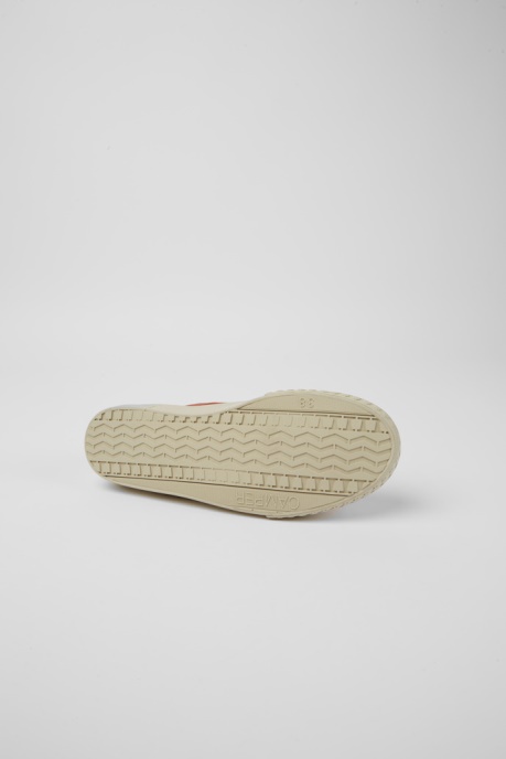 Camaleon Red Recycled Cotton Sneakers For Women Exclusive Camper AU