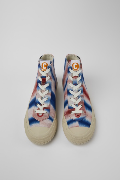 Camper AU X Efi Multicolored Organic Cotton Women Sneakers