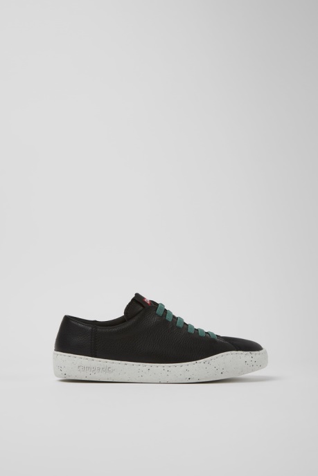 Peu Touring Black Leather Sneakers For Women Exclusive Camper AU
