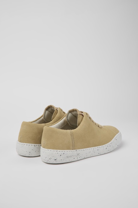Exclusive Camper AU Peu Touring Beige Nubuck Sneakers For Women