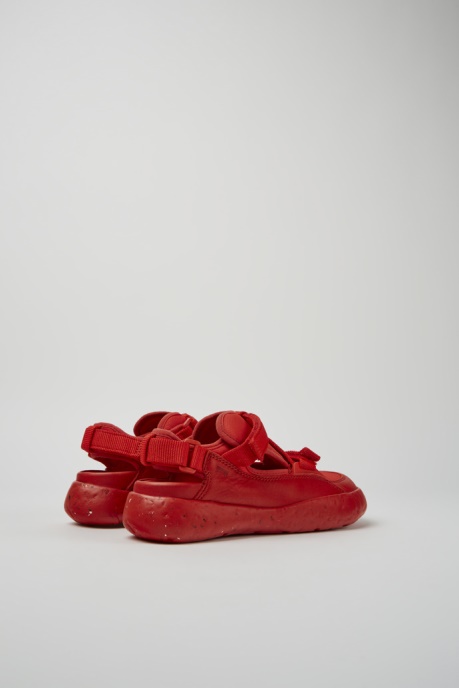 Camper AU Peu Stadium Red Semi-Open Sneakers For Women New Arrivals