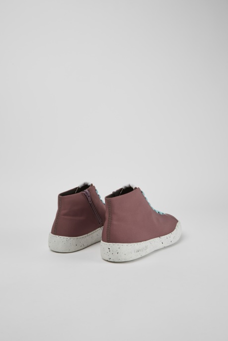 Design Peu Touring Purple Textile Ankle Boots Camper AU