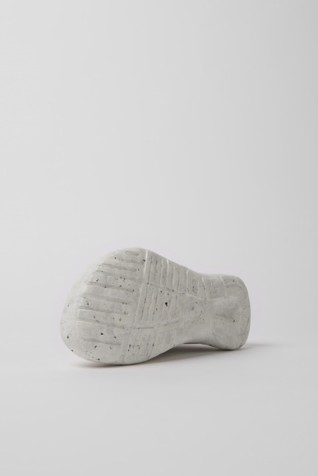 Design Peu Stadium White Non-Dyed Leather Sneakers For Women Camper AU