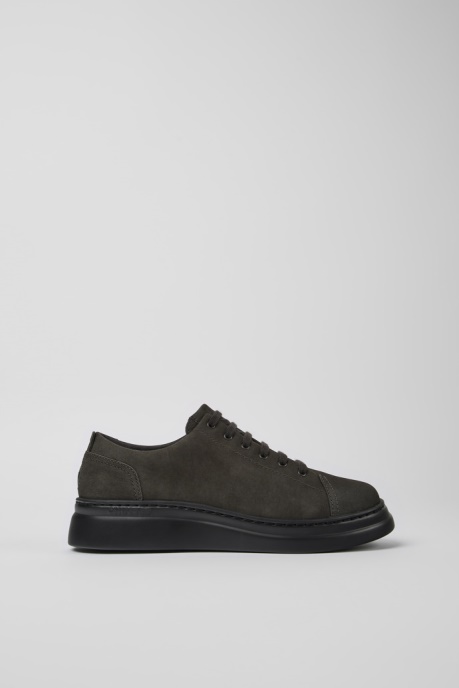 Runner Up Gray Nubuck Sneakers For Women Exclusive Camper AU