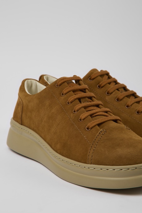 Exclusive Camper AU Runner Up Brown Nubuck Sneakers For Women