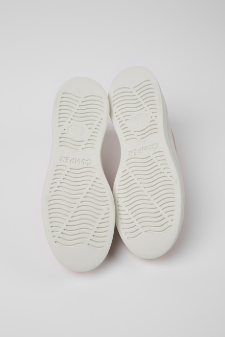 Runner Up Pink Leather Sneakers For Women Exclusive Camper AU