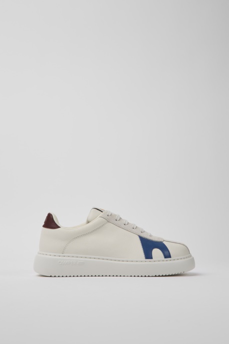 Twins White Leather And Suede Women's Sneakers Exclusive Camper AU