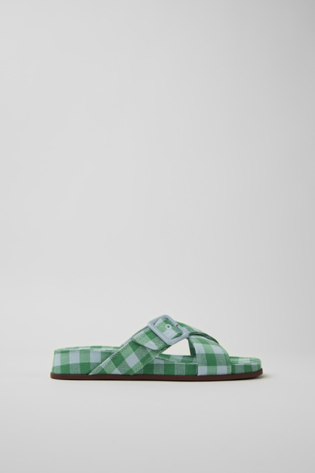 Design Atonik Blue And Green Sandals For Women Camper AU