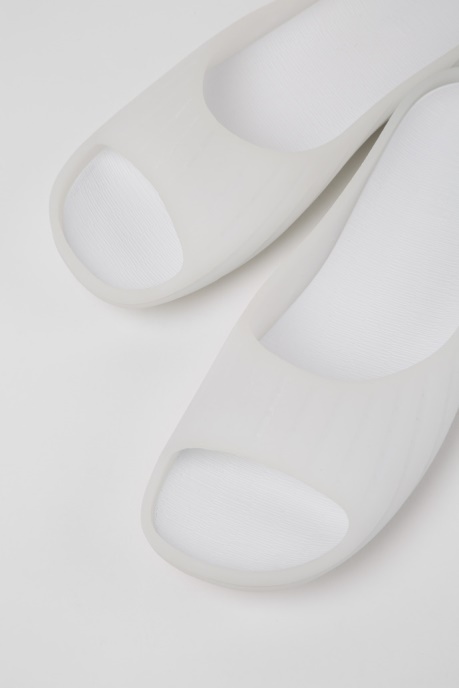 Design Wabi White Monomaterial Sandals For Women Camper AU