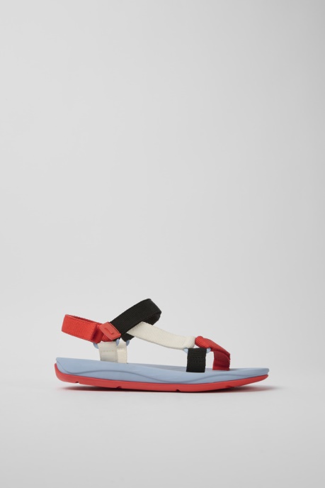 Design Match Red White And Black Sandals For Women Camper AU