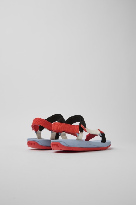 Design Match Red White And Black Sandals For Women Camper AU