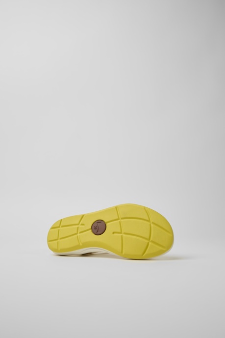 Exclusive Camper AU Match Yellow White And Brown Sandals For Women