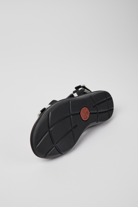 Design Match Black And White Recycled Pet Sandals For Women Camper AU