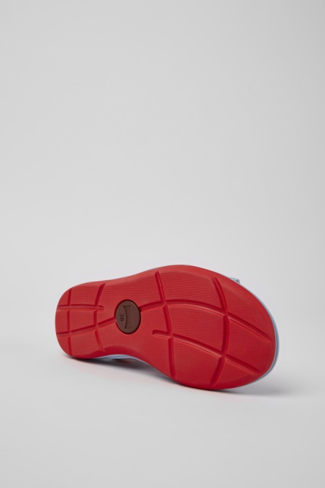 Match Red And Blue Recycled Pet Sandals For Women Exclusive Camper AU