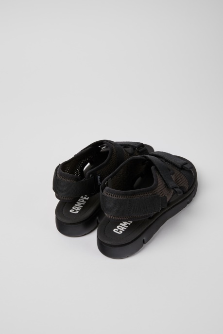 Design Oruga Black And Grey Sandals For Women Camper AU