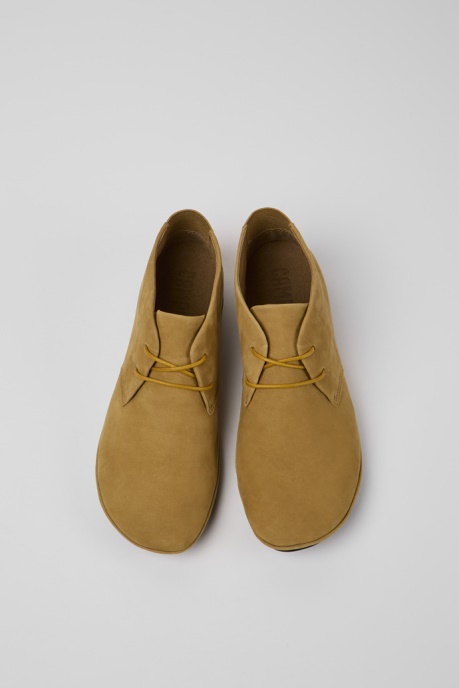 Right Brown Nubuck Desert Boots For Women Camper AU New Arrivals