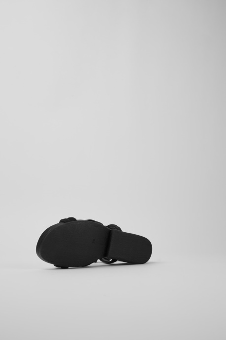 Camper AU Design Minikaah Black Recycled Pet And Nylon Sandals For Women