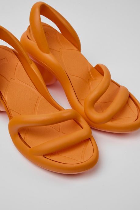 Camper AU Design Kobarah Orange Unisex Sandals