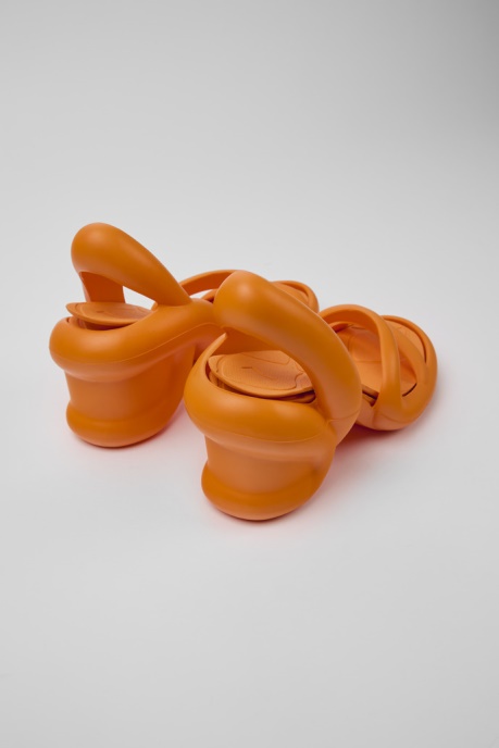 Camper AU Design Kobarah Orange Unisex Sandals