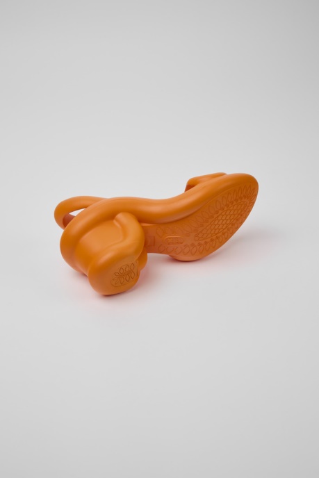Camper AU Design Kobarah Orange Unisex Sandals