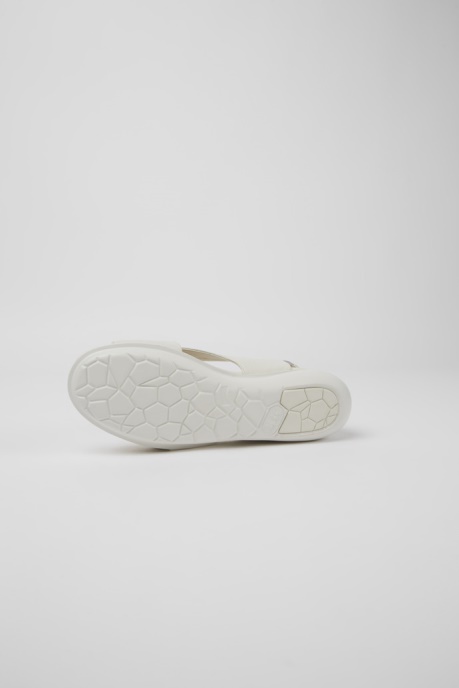 Design Balloon White Leather Sandals For Women Camper AU