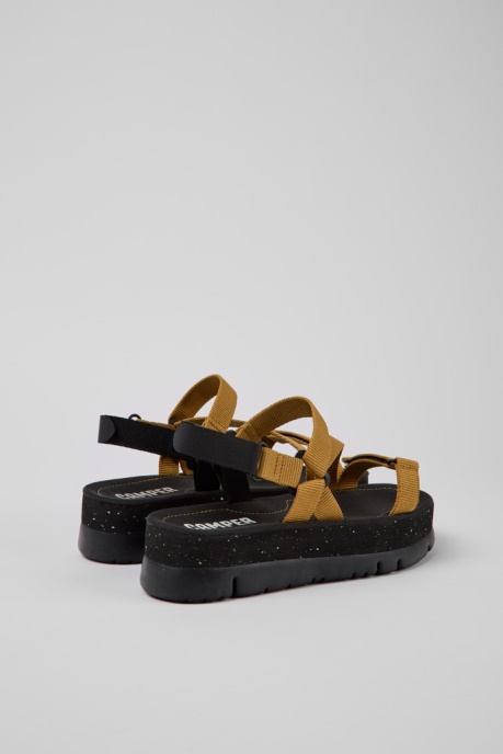 Exclusive Camper AU Oruga Up Brown Recycled Pet Sandals For Women
