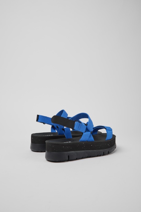 Design Oruga Up Blue Recycled Pet Sandals For Women Camper AU