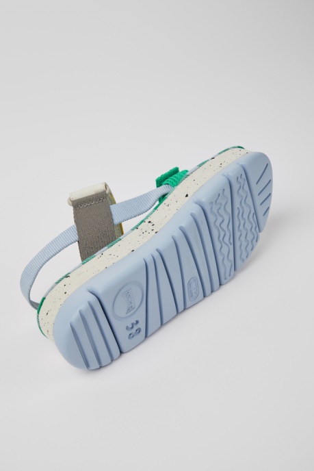 Oruga Up Blue Green And Grey Sandals For Women Exclusive Camper AU