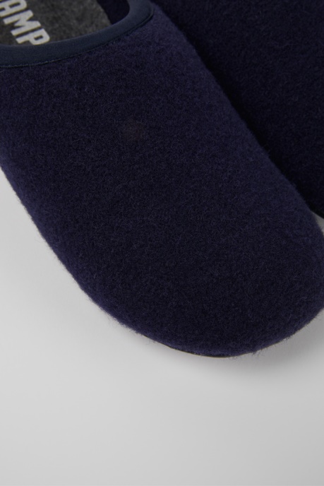 Wabi Blue Wool Slippers For Women Camper AU New Arrivals