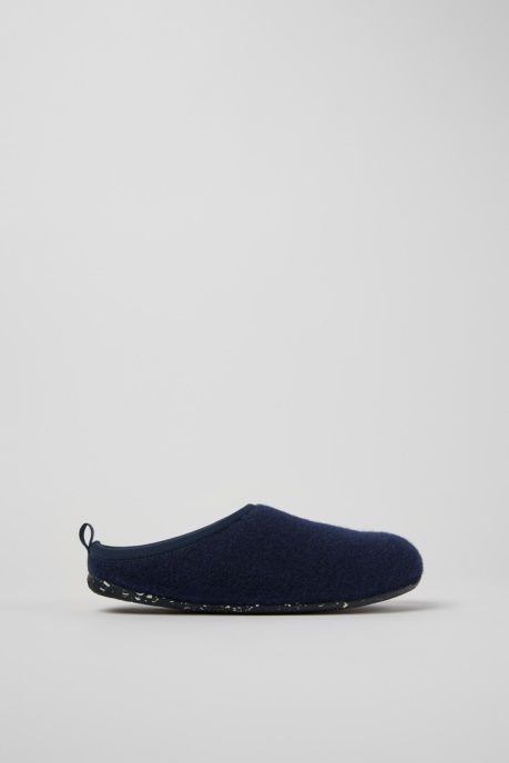Wabi Blue Wool Slippers For Women Camper AU New Arrivals