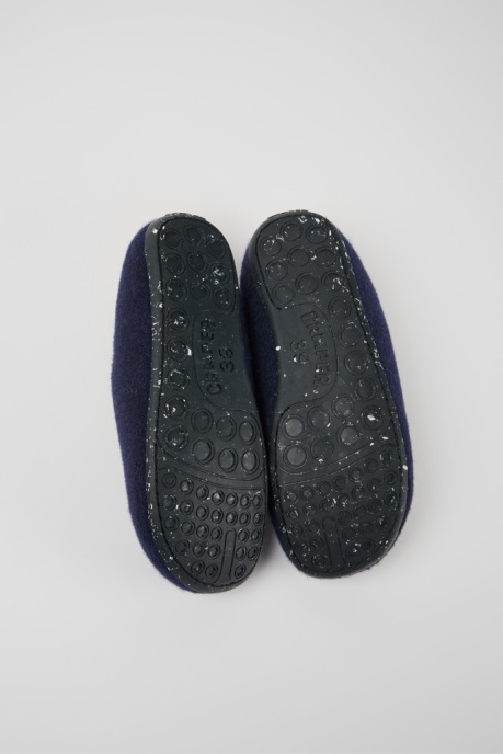 Wabi Blue Wool Slippers For Women Camper AU New Arrivals