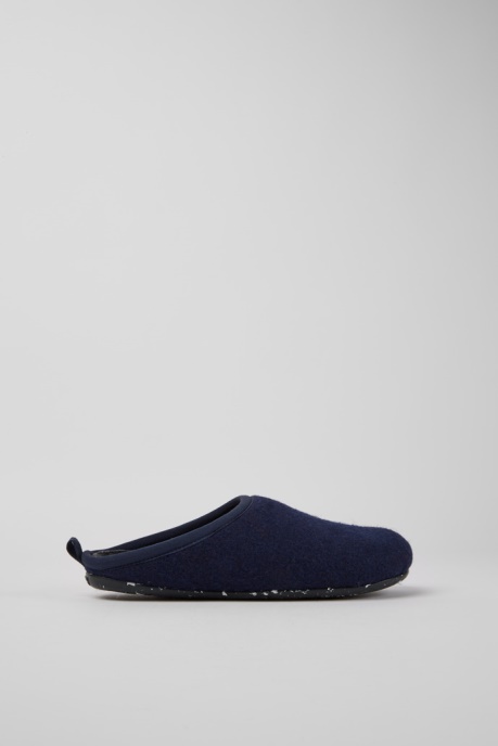 Exclusive Camper AU Wabi Blue Wool Women's Slippers