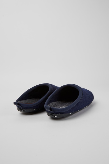 Exclusive Camper AU Wabi Blue Wool Women's Slippers